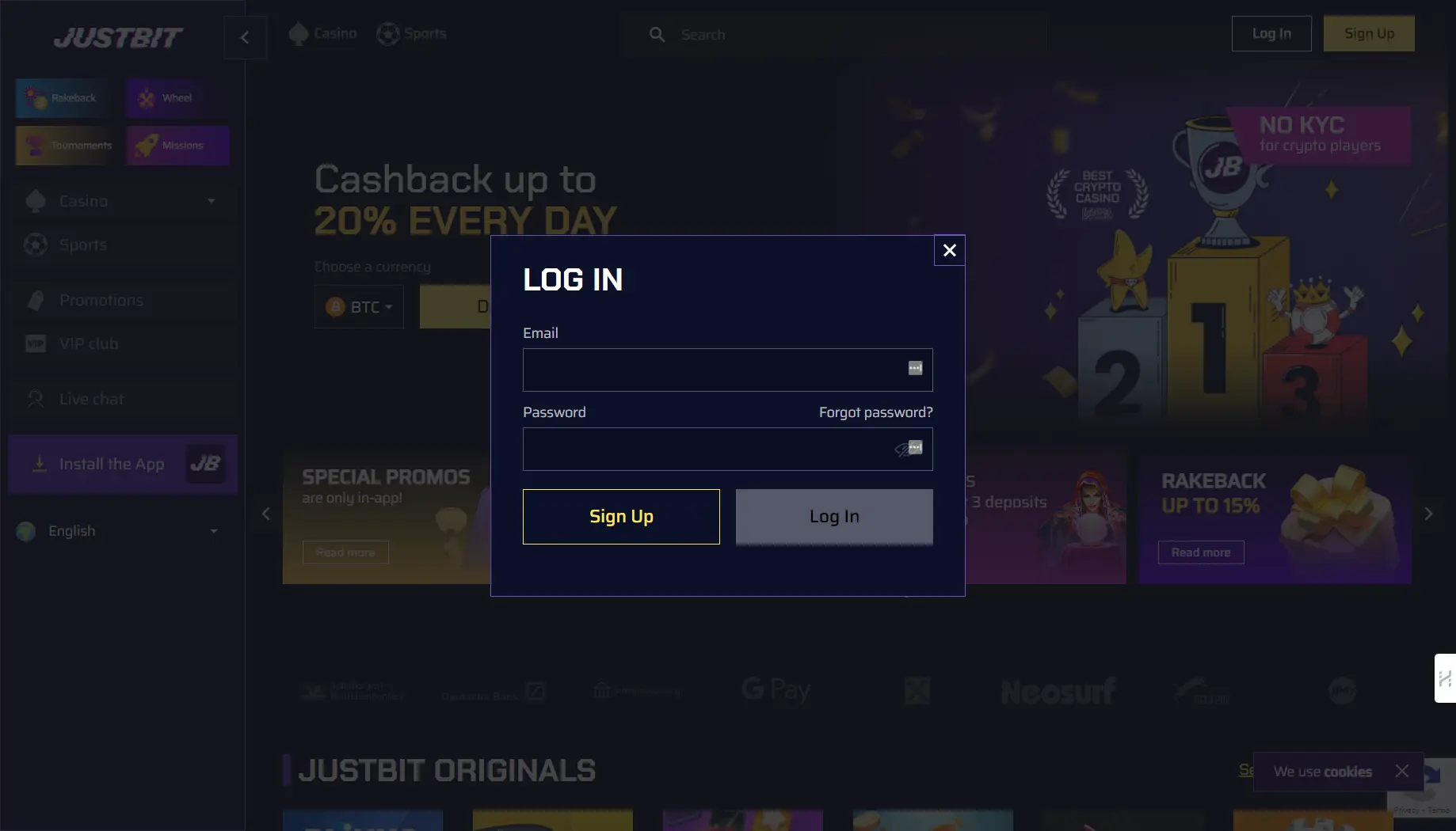 Justbit Nederland – Officiële Online Casino 2026 image 2